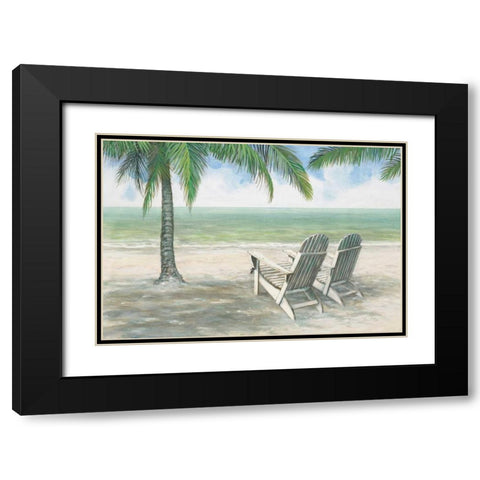 Tropical Treat Black Modern Wood Framed Art Print with Double Matting by FISK, Arnie