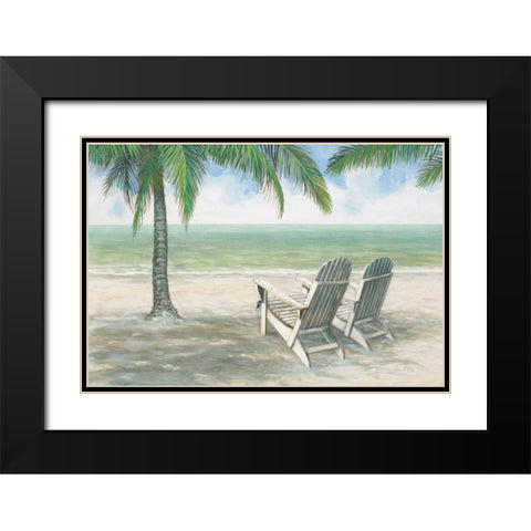 Tropical Treat Black Modern Wood Framed Art Print with Double Matting by FISK, Arnie