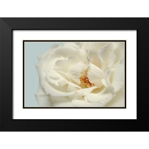 Now Calm Black Modern Wood Framed Art Print with Double Matting by Greenwood, Julie