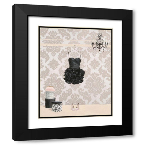 Nothing to Wear 4 Black Modern Wood Framed Art Print with Double Matting by Fabiano, Marco