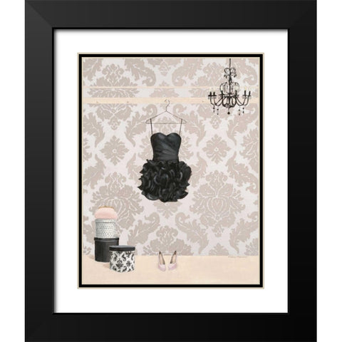 Nothing to Wear 4 Black Modern Wood Framed Art Print with Double Matting by Fabiano, Marco