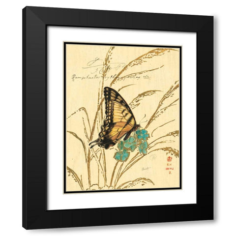 Natures Curiosities 1 Black Modern Wood Framed Art Print with Double Matting by Barrett, Chad