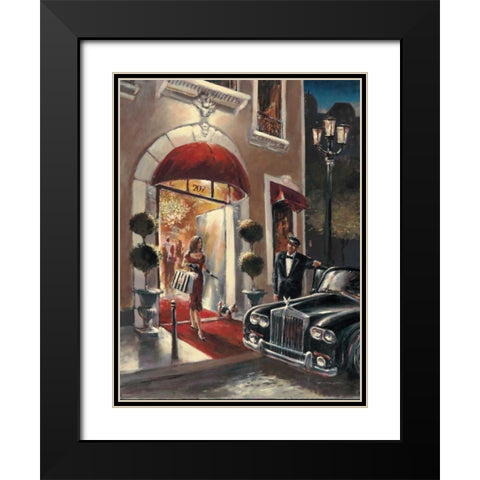 Sense Of Style Black Modern Wood Framed Art Print with Double Matting by Heighton, Brent