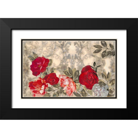 Blooming Beautiful! Black Modern Wood Framed Art Print with Double Matting by Theodosiou, Matina