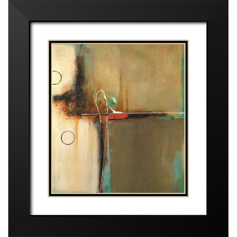 Elemental Curiosity Black Modern Wood Framed Art Print with Double Matting by Villarreal Villarreal, Gabriela