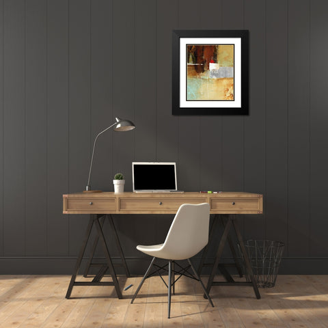 Silver Vision 2 Black Modern Wood Framed Art Print with Double Matting by Villarreal Villarreal, Gabriela