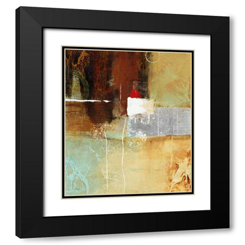 Silver Vision 2 Black Modern Wood Framed Art Print with Double Matting by Villarreal Villarreal, Gabriela