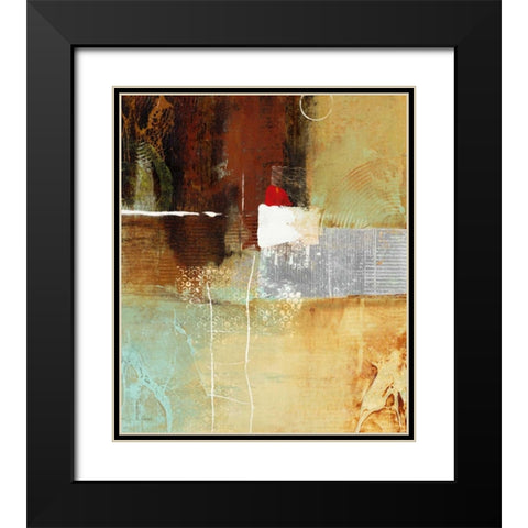 Silver Vision 2 Black Modern Wood Framed Art Print with Double Matting by Villarreal Villarreal, Gabriela