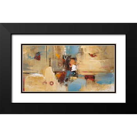 Epic Story 1 Black Modern Wood Framed Art Print with Double Matting by Villarreal Villarreal, Gabriela