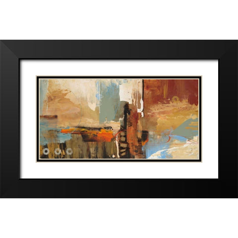 Epic Story 2 Black Modern Wood Framed Art Print with Double Matting by Villarreal Villarreal, Gabriela