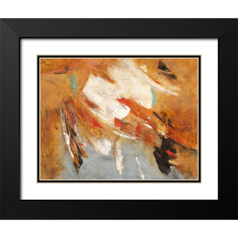 Directions 2 Black Modern Wood Framed Art Print with Double Matting by Villarreal Villarreal, Gabriela