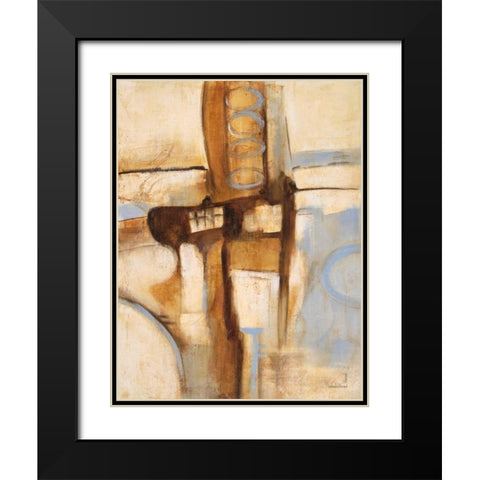 Mid Century 1 Black Modern Wood Framed Art Print with Double Matting by Villarreal Villarreal, Gabriela