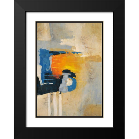 Focused 1 Black Modern Wood Framed Art Print with Double Matting by Villarreal Villarreal, Gabriela