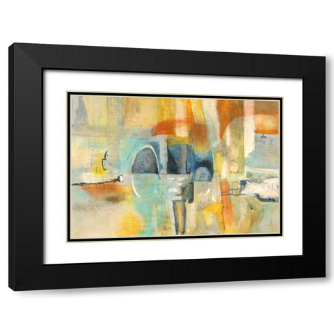 Todays Dream Black Modern Wood Framed Art Print with Double Matting by Villarreal Villarreal, Gabriela