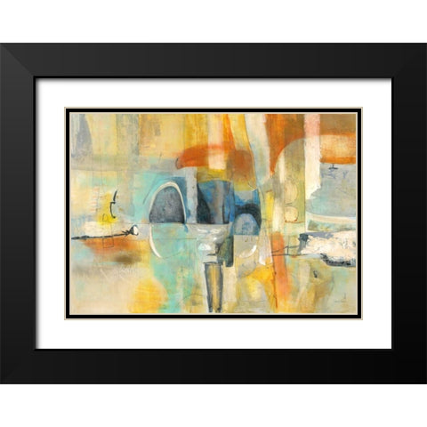 Todays Dream Black Modern Wood Framed Art Print with Double Matting by Villarreal Villarreal, Gabriela
