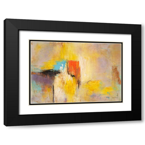 Infinite Inspiration Black Modern Wood Framed Art Print with Double Matting by Villarreal Villarreal, Gabriela