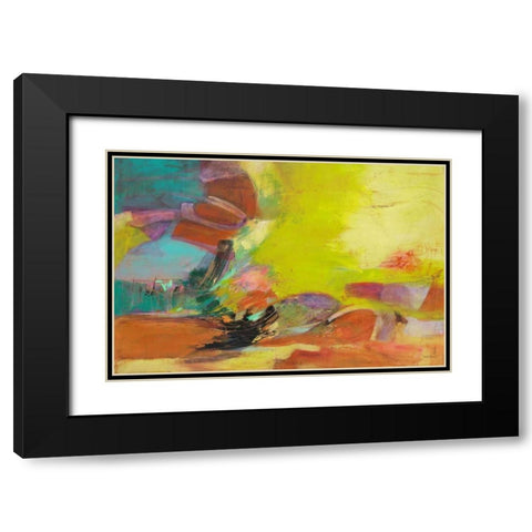 La Inspiracion Black Modern Wood Framed Art Print with Double Matting by Villarreal Villarreal, Gabriela