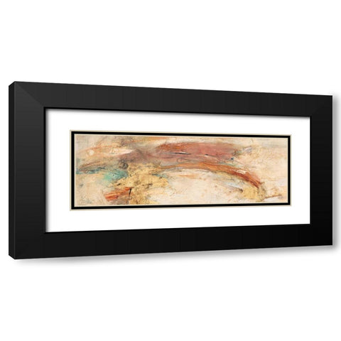 Land, Water, Sky Panel 2 Black Modern Wood Framed Art Print with Double Matting by Villarreal Villarreal, Gabriela