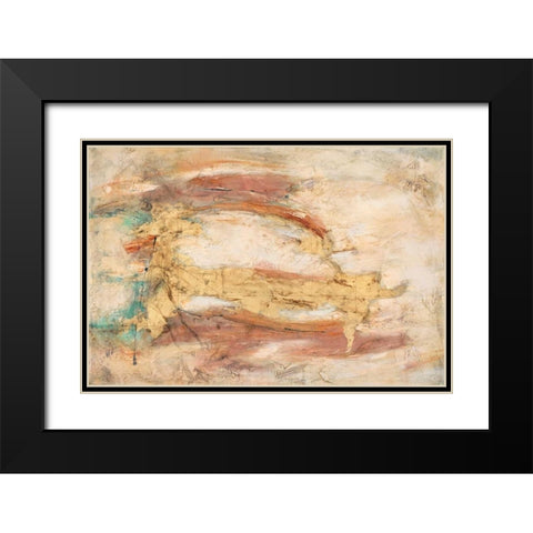 Land, Water, Sky Black Modern Wood Framed Art Print with Double Matting by Villarreal Villarreal, Gabriela