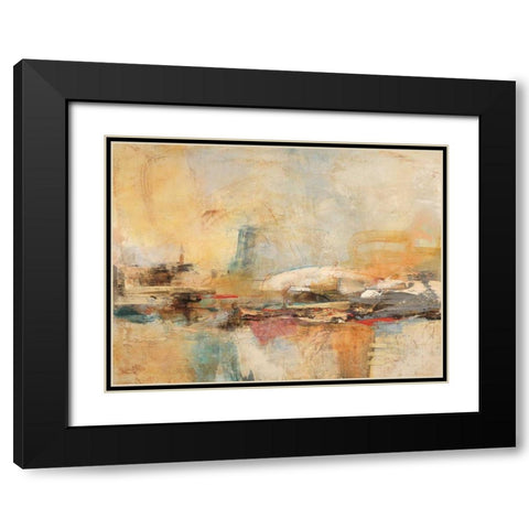 Air and Water 1 Black Modern Wood Framed Art Print with Double Matting by Villarreal Villarreal, Gabriela