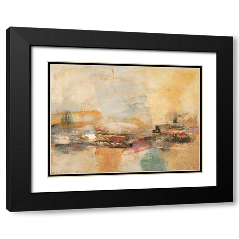 Air and Water 2 Black Modern Wood Framed Art Print with Double Matting by Villarreal Villarreal, Gabriela