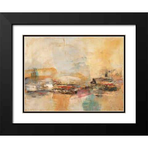Air and Water 2 Black Modern Wood Framed Art Print with Double Matting by Villarreal Villarreal, Gabriela