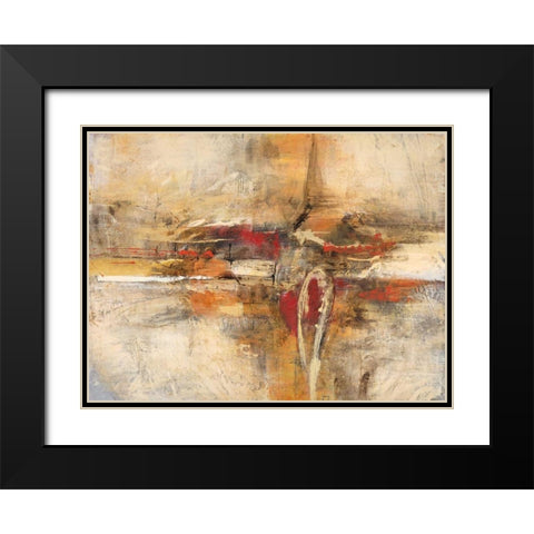 Cross Purpose Black Modern Wood Framed Art Print with Double Matting by Villarreal Villarreal, Gabriela