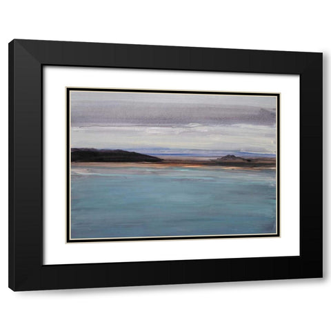 Sea to Sky 2 Black Modern Wood Framed Art Print with Double Matting by Gold, Lora
