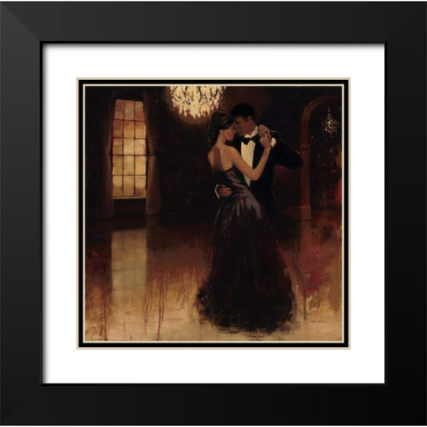 Studio Waltz Black Modern Wood Framed Art Print with Double Matting by Sullivan, Miles
