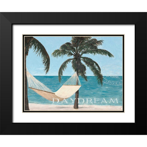 Escape and Daydream Black Modern Wood Framed Art Print with Double Matting by Sullivan, Myles