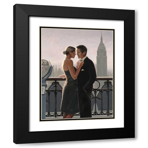 International Rendezvous Black Modern Wood Framed Art Print with Double Matting by Sullivan, Myles