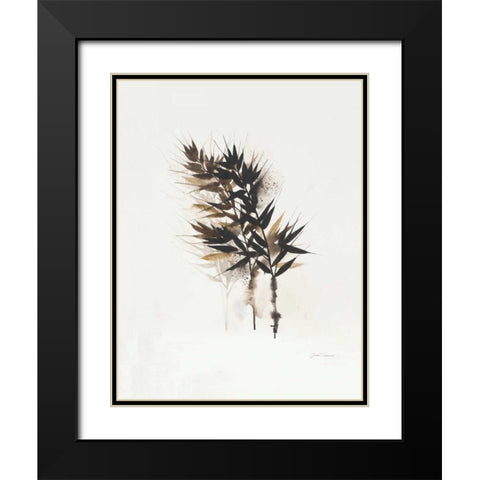 Field Study Grasses Black Modern Wood Framed Art Print with Double Matting by Gottschlag, Jurgen