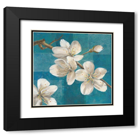 Blossom Branch                           Black Modern Wood Framed Art Print with Double Matting by Gottschlag, Jurgen