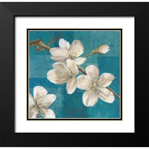 Blossom Branch                           Black Modern Wood Framed Art Print with Double Matting by Gottschlag, Jurgen