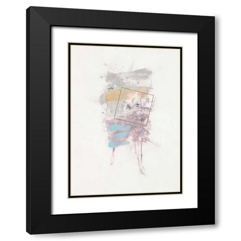 Energy Field 2 Black Modern Wood Framed Art Print with Double Matting by Ioco, Filippo