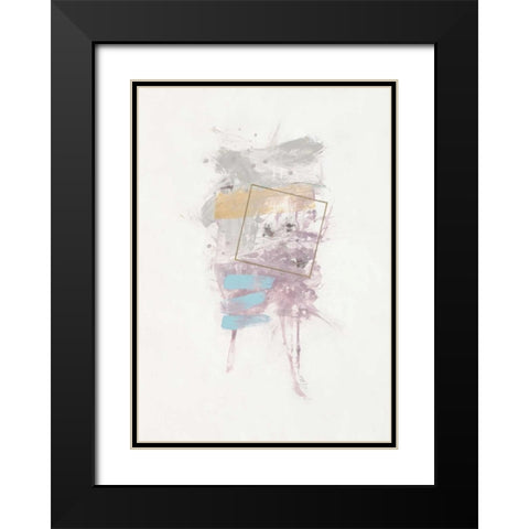 Energy Field 2 Black Modern Wood Framed Art Print with Double Matting by Ioco, Filippo