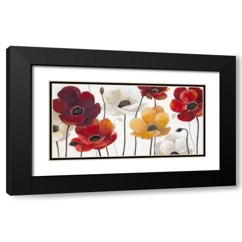 Summer Fields Black Modern Wood Framed Art Print with Double Matting by Wyatt, Norman Jr.