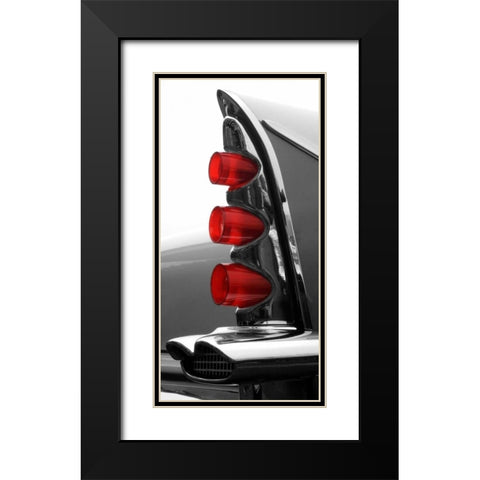 Gray Tailfin Black Modern Wood Framed Art Print with Double Matting by McCarthy, Matt