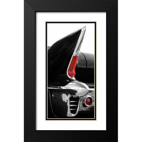 Black Tailfin Black Modern Wood Framed Art Print with Double Matting by McCarthy, Matt