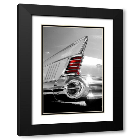 White Tailfin Black Modern Wood Framed Art Print with Double Matting by McCarthy, Matt