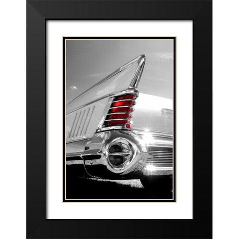 White Tailfin Black Modern Wood Framed Art Print with Double Matting by McCarthy, Matt