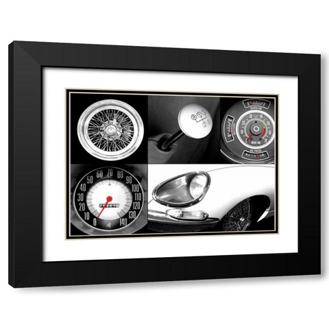 Speed  Black Modern Wood Framed Art Print with Double Matting by McCarthy, Matt