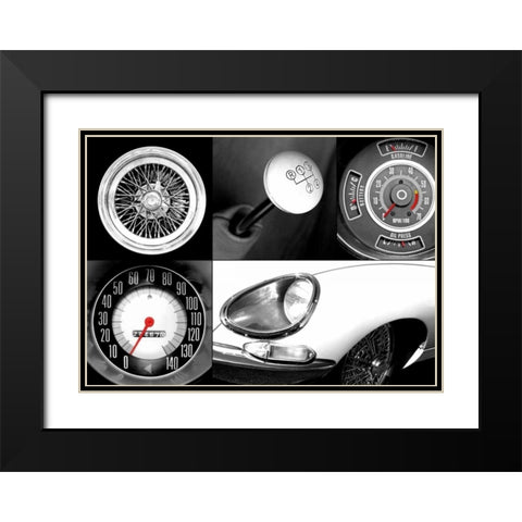 Speed  Black Modern Wood Framed Art Print with Double Matting by McCarthy, Matt