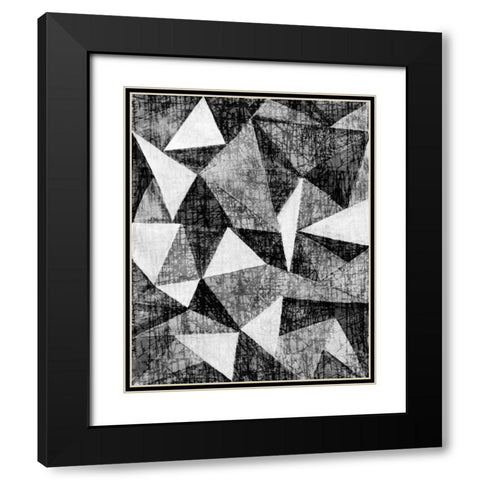 Natural Architecture 2  Black Modern Wood Framed Art Print with Double Matting by Lentz, Edith