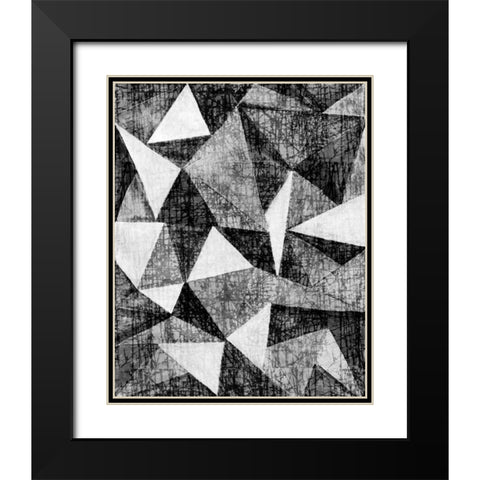 Natural Architecture 2  Black Modern Wood Framed Art Print with Double Matting by Lentz, Edith