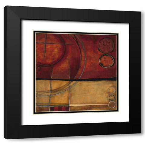 Corridor 2 Black Modern Wood Framed Art Print with Double Matting by Dascher, Dennis