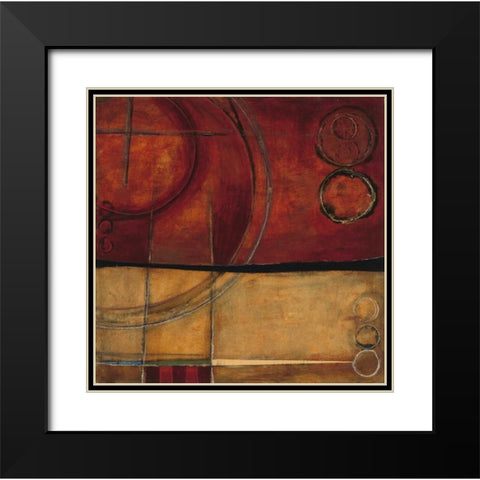 Corridor 2 Black Modern Wood Framed Art Print with Double Matting by Dascher, Dennis