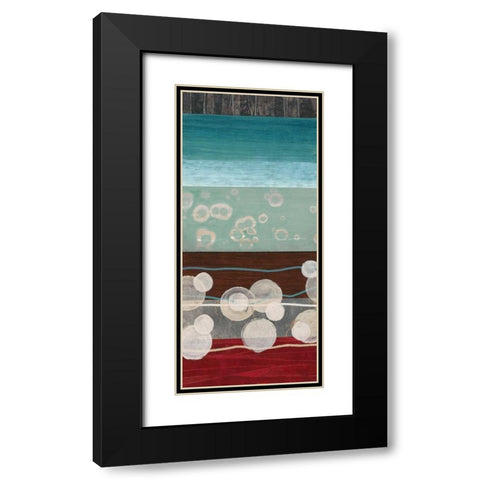 Light Flare 1 Black Modern Wood Framed Art Print with Double Matting by Dascher, Dennis