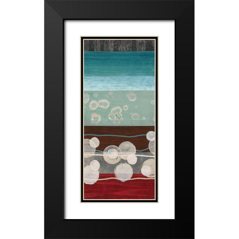 Light Flare 1 Black Modern Wood Framed Art Print with Double Matting by Dascher, Dennis