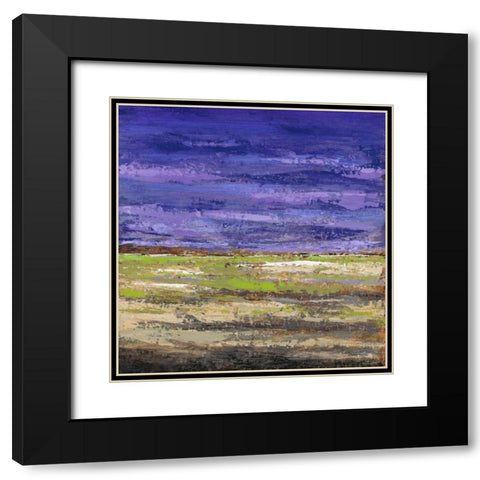 Rain At Twilight Black Modern Wood Framed Art Print with Double Matting by Dascher, Dennis